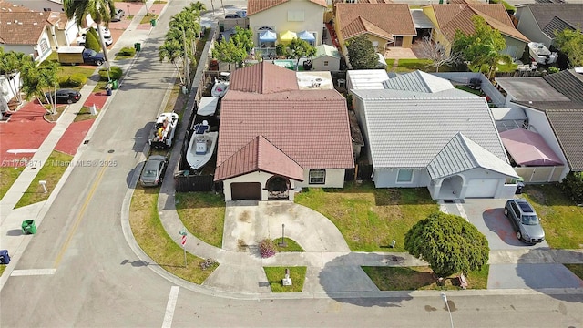 14391 SW 24th St, Miami, FL 33175 - bird's eye view featuring a residential view