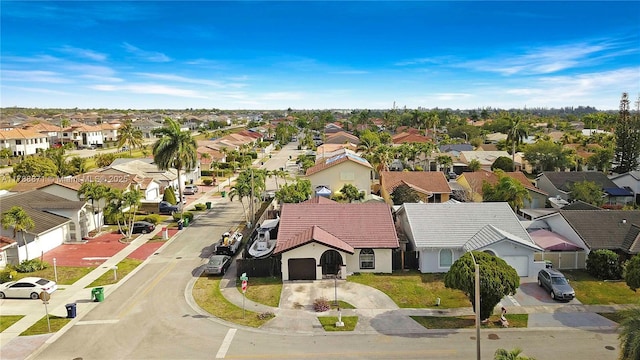 14391 SW 24th St, Miami, FL 33175 - bird's eye view with a residential view