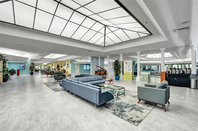 lobby featuring visible vents
