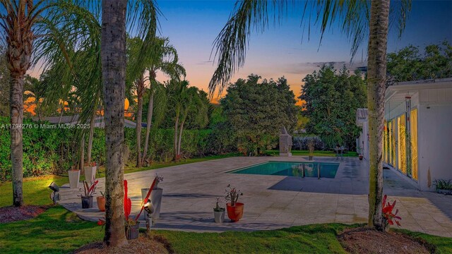 8195 SW 151st St, Palmetto Bay, FL 33158 - pool featuring a patio