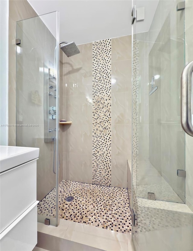 8195 SW 151st St, Palmetto Bay, FL 33158 - full bath with vanity and a shower stall