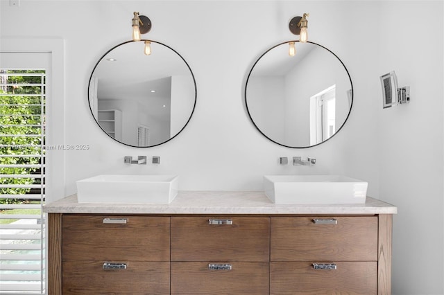 712 NE 72nd St, Miami, FL 33138 - bathroom with a sink and double vanity