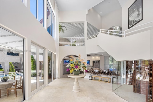 600 Isle Of Palms Dr, Fort Lauderdale, FL 33301 - entrance foyer with a high ceiling