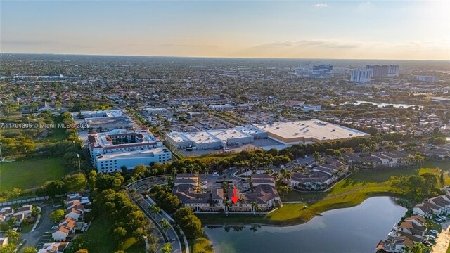 10012 NW 7th St Unit 107, Miami, FL 33172 - bird's eye view of a large body of water