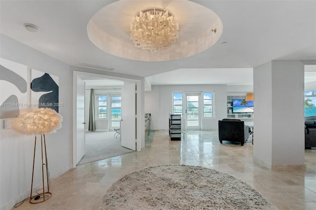 101 S Fort Lauderdale Beach Blvd Unit 308, Fort Lauderdale, FL 33316 - corridor featuring baseboards and plenty of natural light