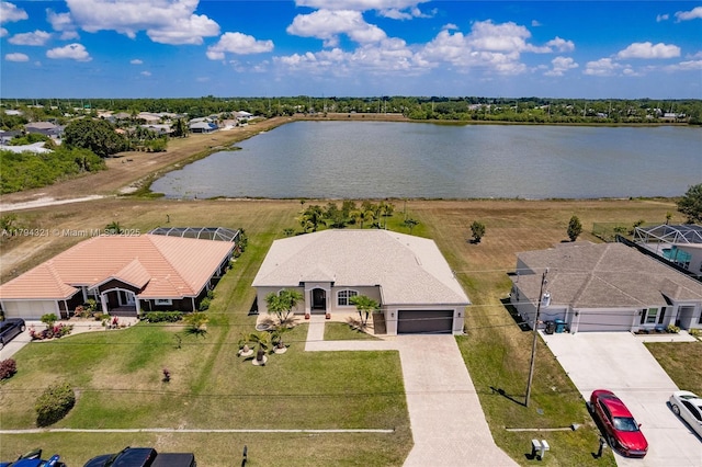 2041 SW Imperial St, Port St Lucie, FL 34987 - view from above of property with a large body of water