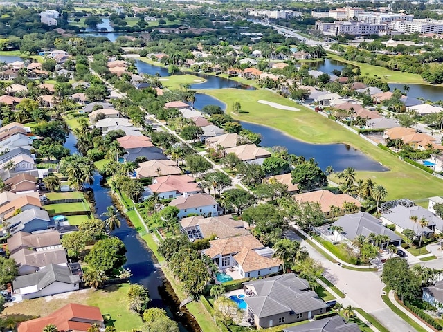 4123 W Lake Estates Dr, Davie, FL 33328 - aerial view of property and surrounding area featuring nearby suburban area