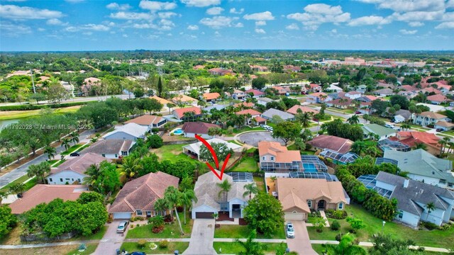 7649 Briar Cliff Cir, Lake Worth, FL 33467 - aerial view of residential area