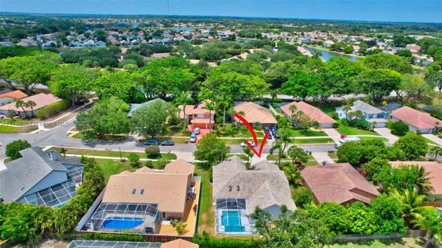 7649 Briar Cliff Cir, Lake Worth, FL 33467 - aerial view of residential area