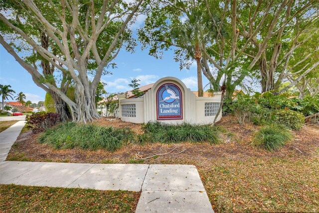 7649 Briar Cliff Cir, Lake Worth, FL 33467 - view of community sign