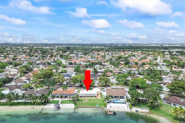 6340 NW 198th Ter, Hialeah, FL 33015 - birds eye view of property with a residential view