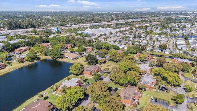 853 SW 118th Ter, Davie, FL 33325 - aerial view featuring a water view and a residential view