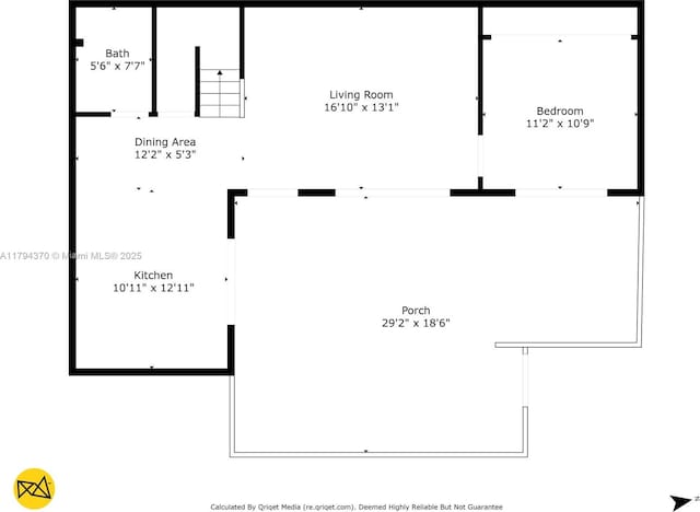 853 SW 118th Ter, Davie, FL 33325 - floor plan
