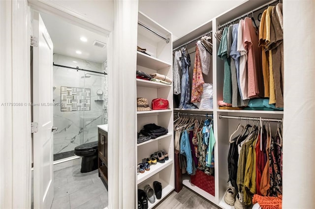 view of spacious closet