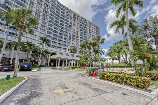 3800 S Ocean Dr Unit 1606, Hollywood, FL 33019 - view of building exterior featuring uncovered parking