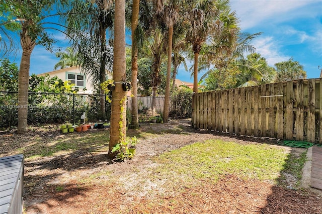 5301 Ellery Ter, West Palm Beach, FL 33417 - view of yard featuring fence