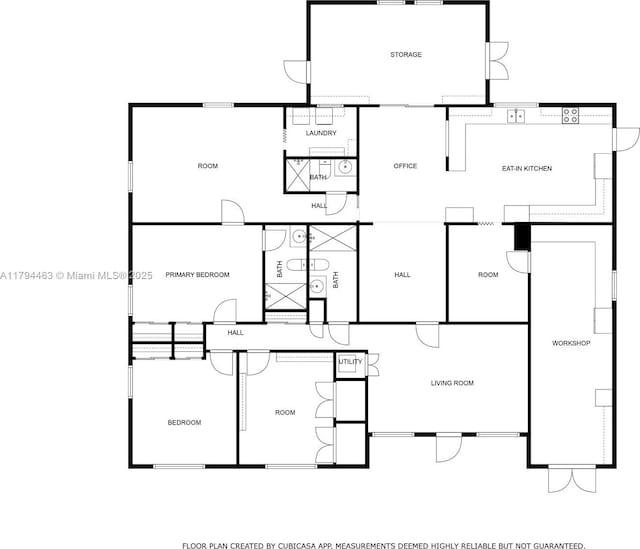 12030 SW 41st Dr, Miami, FL 33175 - room layout
