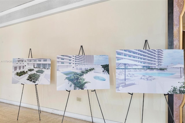5555 Collins Ave Unit 4B, Miami Beach, FL 33140 - detailed view of baseboards
