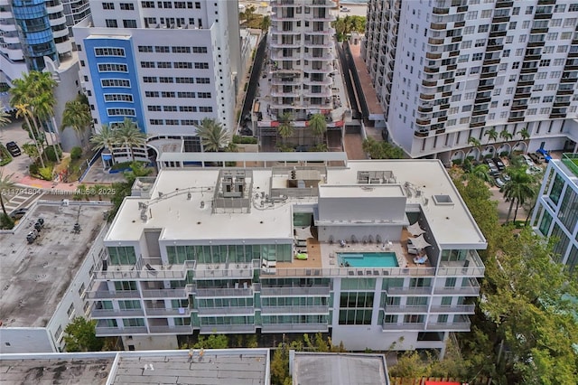 drone / aerial view