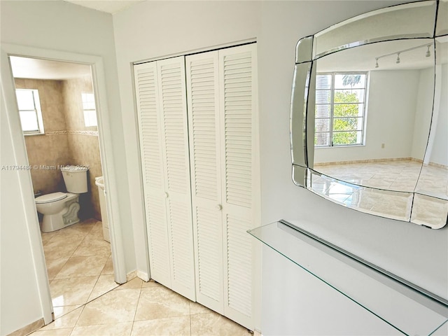 interior space with baseboards