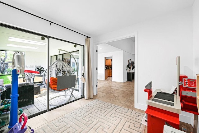 3501 Keyser Ave Unit 43, Hollywood, FL 33021 - hallway with light tile patterned floors