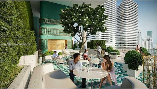 801 S Miami Ave Unit 2505, Miami, FL 33130 - exterior space featuring a view of city
