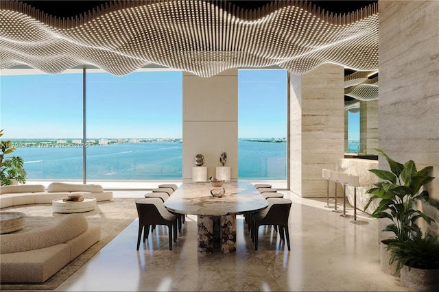 7940 W Dr Unit 1604, North Bay Village, FL 33141 - community lobby with a water view