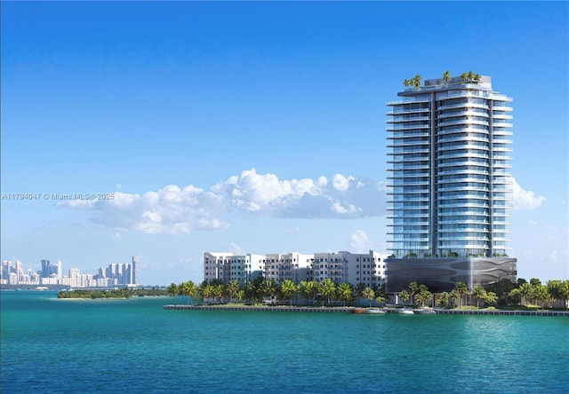7940 W Dr Unit 1604, North Bay Village, FL 33141 - water view with a view of city