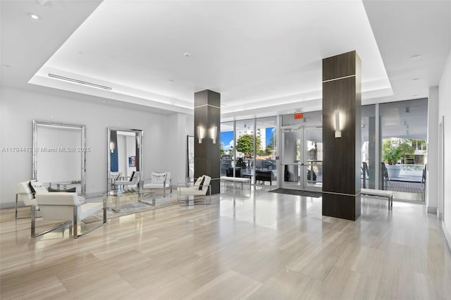 view of community lobby