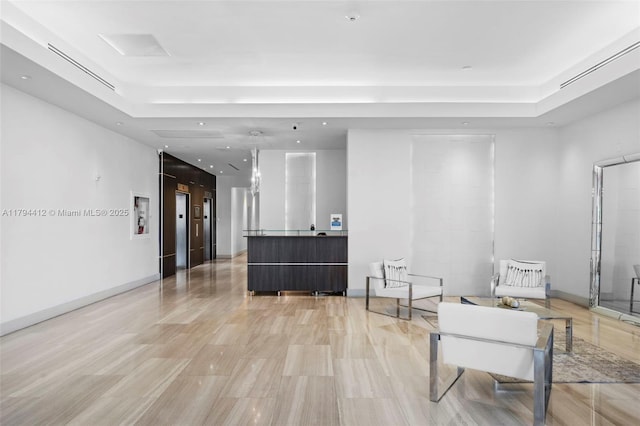view of community lobby