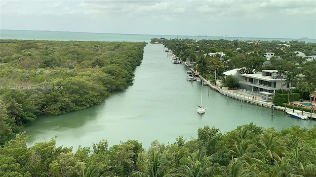 1121 Crandon Blvd Unit D902, Key Biscayne, FL 33149 - bird's eye view of a nearby body of water