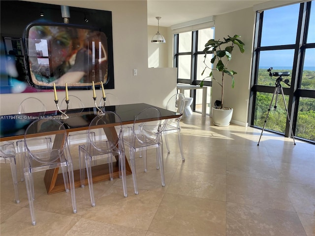 kitchen featuring baseboards