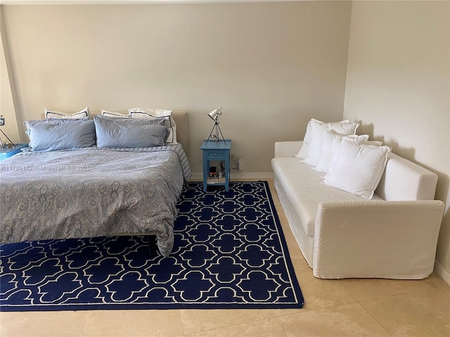 1121 Crandon Blvd Unit D902, Key Biscayne, FL 33149 - bedroom featuring tile patterned floors and baseboards