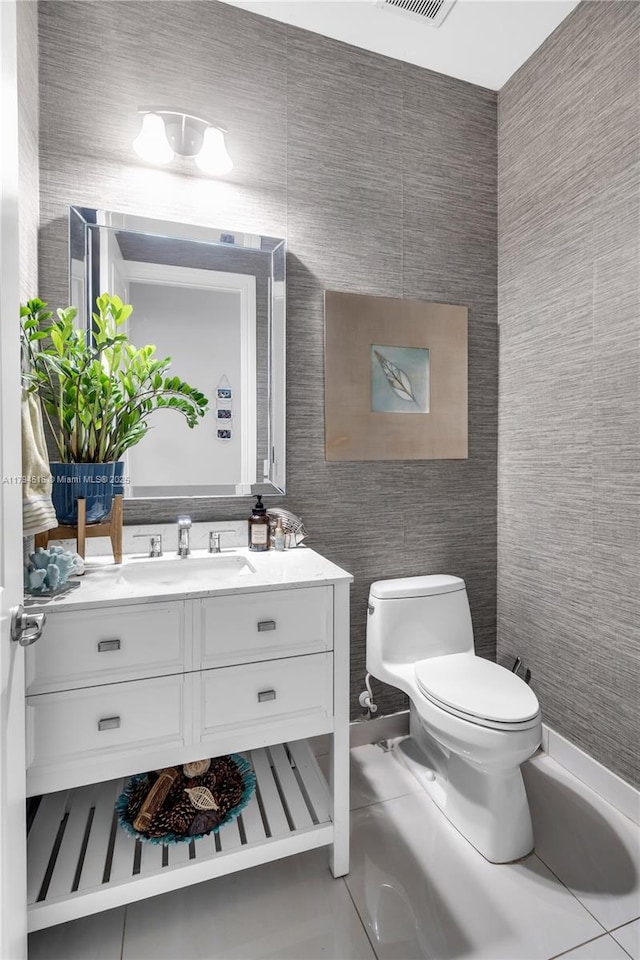 5202 S Sterling Ranch Cir, Davie, FL 33314 - bathroom featuring vanity, toilet, and visible vents