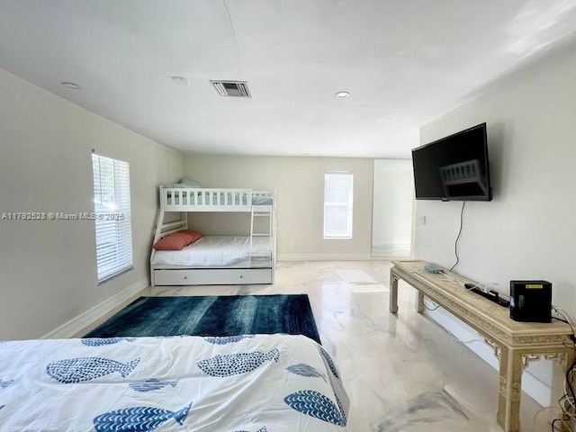 416 N Rainbow Dr, Hollywood, FL 33021 - bedroom featuring multiple windows and recessed lighting