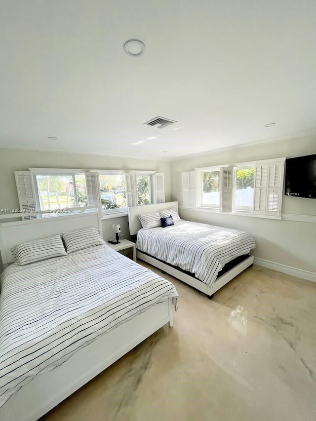 416 N Rainbow Dr, Hollywood, FL 33021 - bedroom with baseboards
