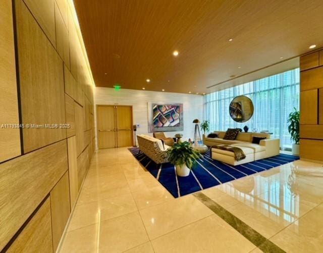 view of building lobby