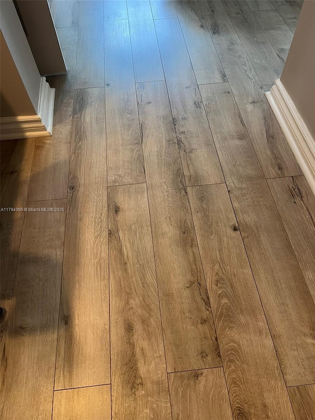 interior details featuring wood finished floors