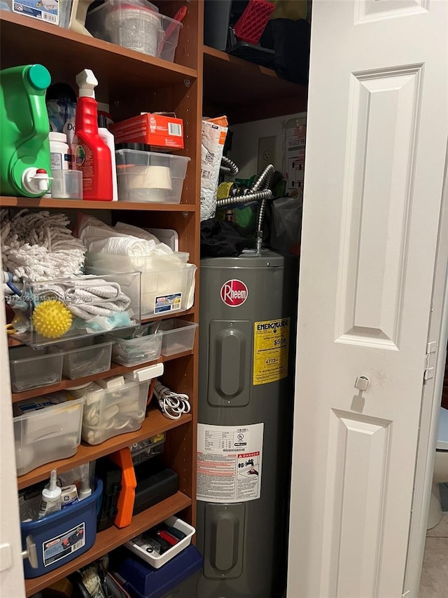 utilities with electric water heater