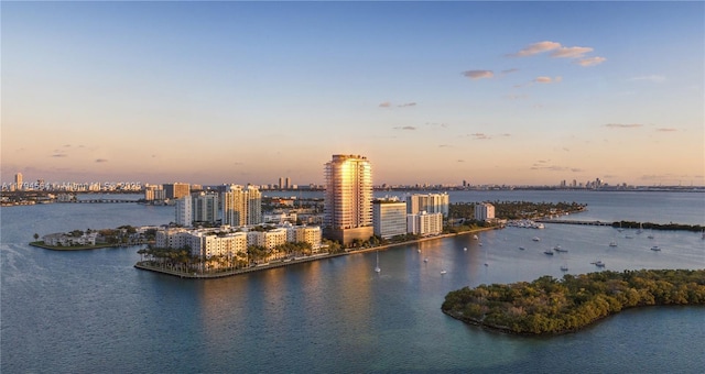 7940 W Dr Unit 1702, North Bay Village, FL 33141 - view of water feature with a view of city