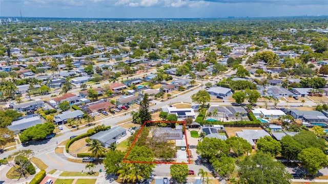 9341 Marine Dr, Cutler Bay, FL 33189 - aerial view with a residential view