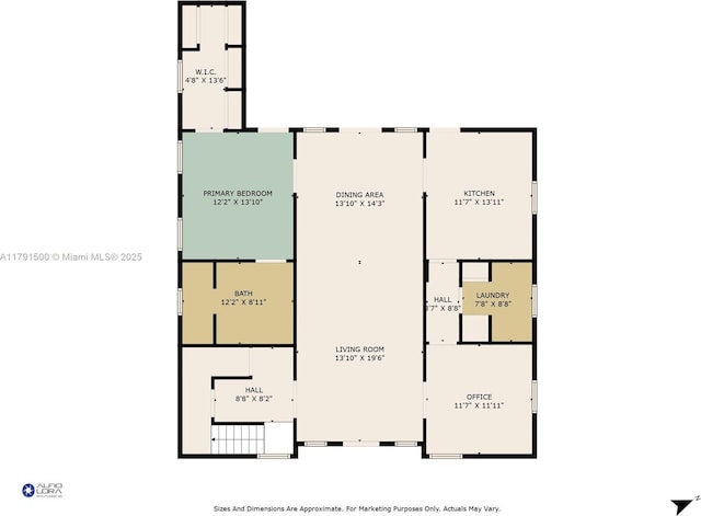view of layout