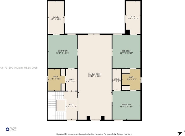 2760 Kirk St, Coconut Grove, FL 33133 - floor plan