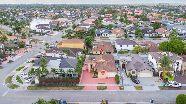 13230 NW 10th St, Miami, FL 33182 - birds eye view of property featuring a residential view and a water view