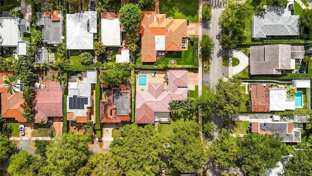 1402 Tangier St, Coral Gables, FL 33134 - aerial perspective of suburban area