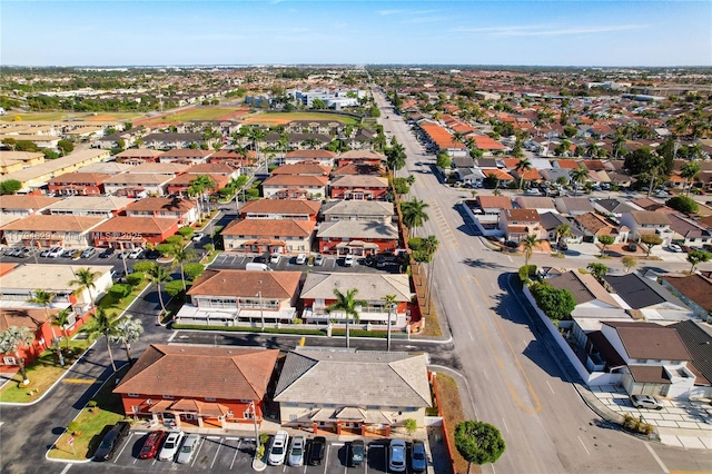 birds eye view of property featuring a residential view