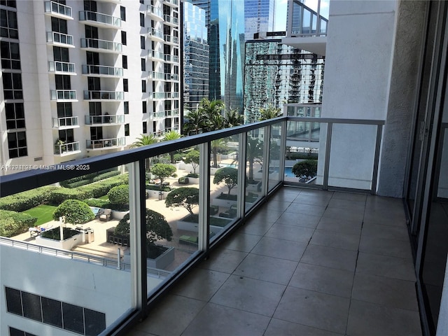 1050 Brickell Ave Unit 1602, Miami, FL 33131 - balcony featuring a city view