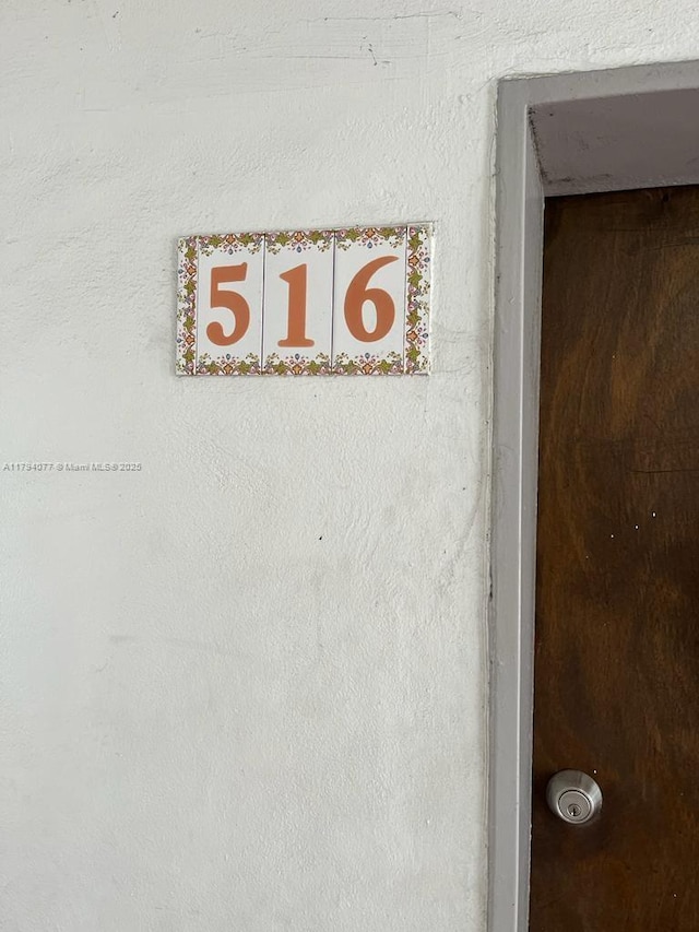 details featuring stucco siding