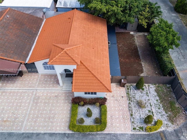 drone / aerial view