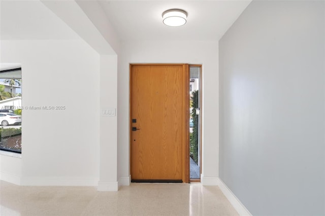 3420 NE 26th Ave, Lighthouse Point, FL 33064 - entrance foyer featuring baseboards